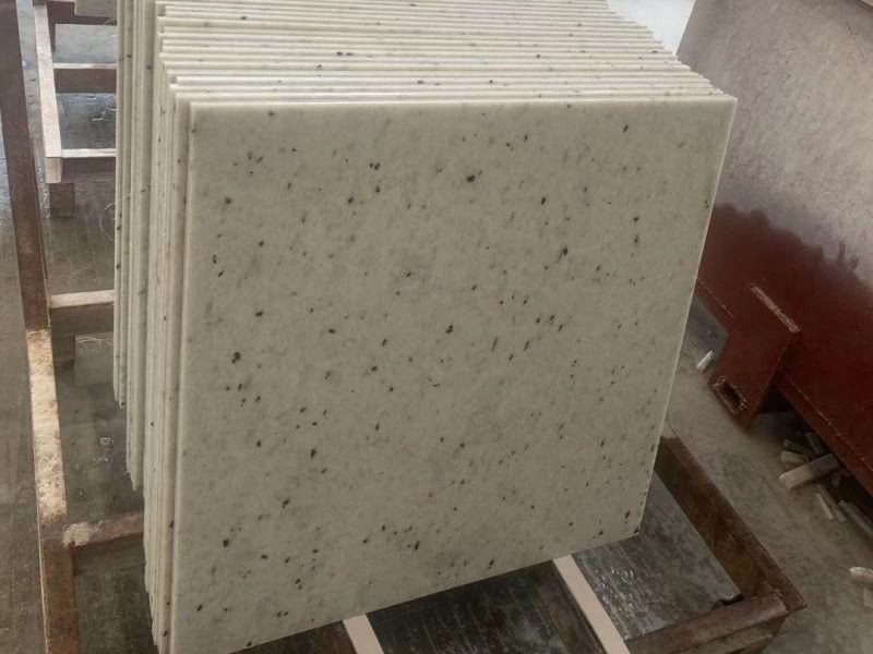 Cotton White Granite Tiles