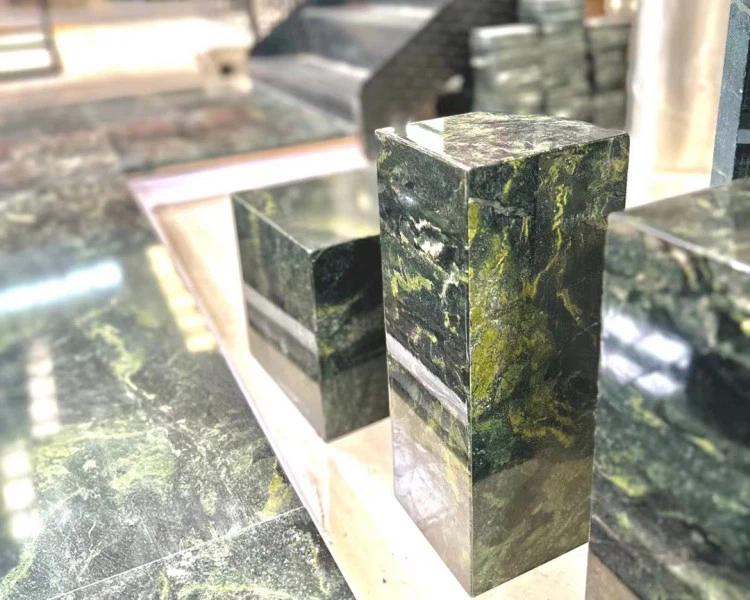 Irish Green Marble Table Irish Green Marble Table