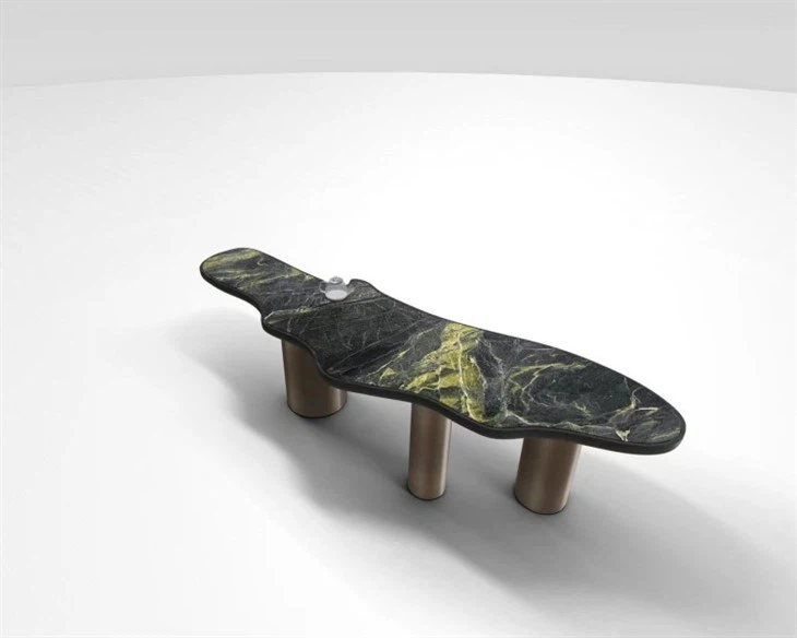 Irish Green Marble Table Top